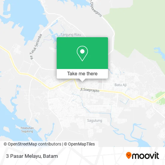 3 Pasar Melayu map