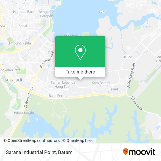 Sarana Industrial Point map