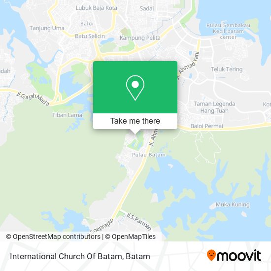 International Church Of Batam map
