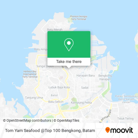 Tom Yam Seafood @Top 100 Bengkong map