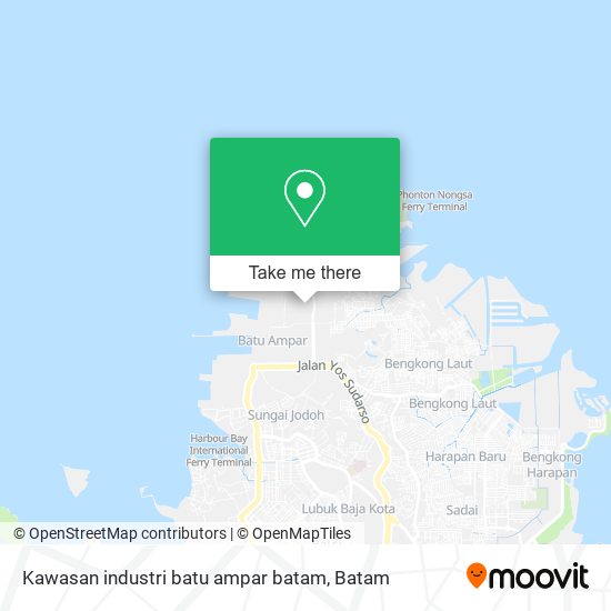 Kawasan industri batu ampar batam map