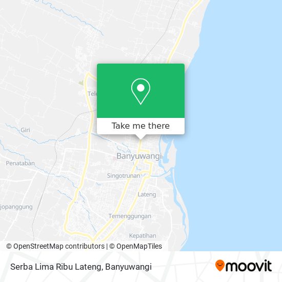 Serba Lima Ribu Lateng map