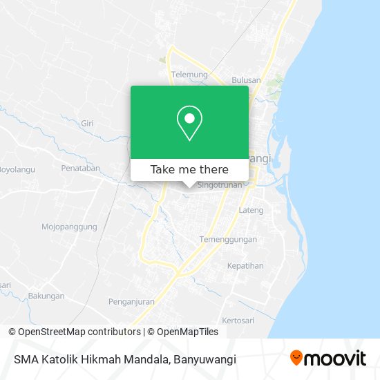 SMA Katolik Hikmah Mandala map
