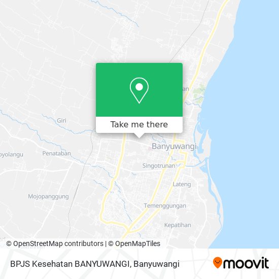 BPJS Kesehatan BANYUWANGI map