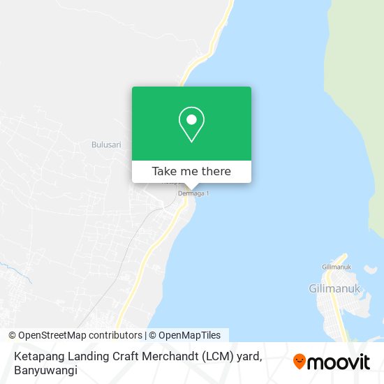 Ketapang Landing Craft Merchandt (LCM) yard map