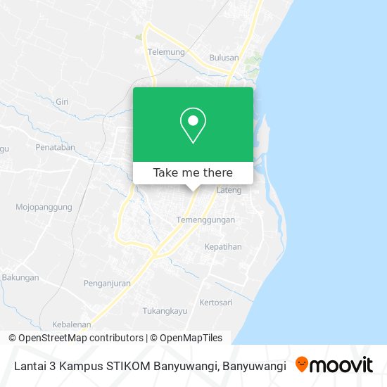 Lantai 3 Kampus STIKOM Banyuwangi map