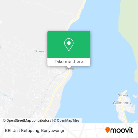 BRI Unit Ketapang map