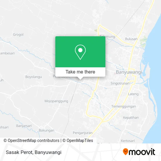 Sasak Perot map
