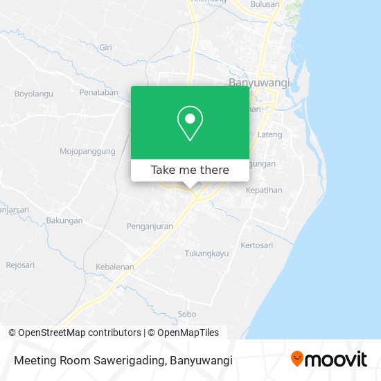 Meeting Room Sawerigading map
