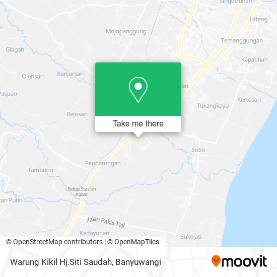 Warung Kikil Hj.Siti Saudah map