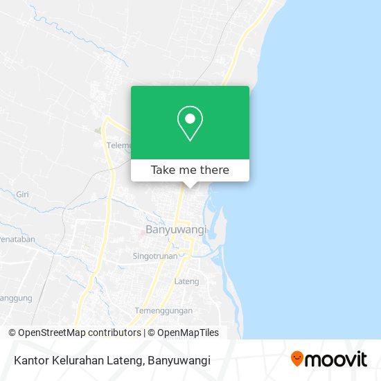 Kantor Kelurahan Lateng map