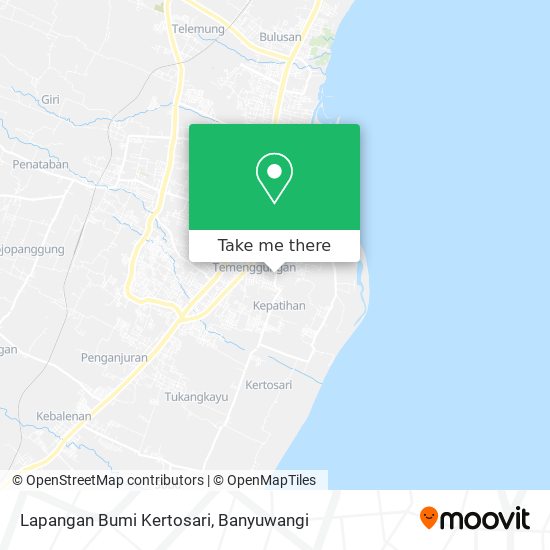 Lapangan Bumi Kertosari map