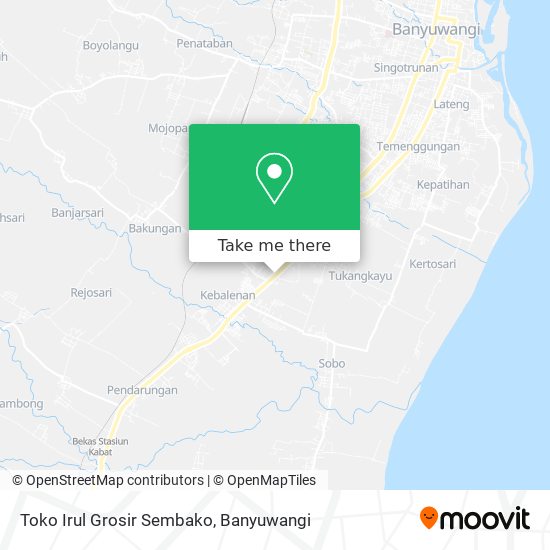 Toko Irul Grosir Sembako map
