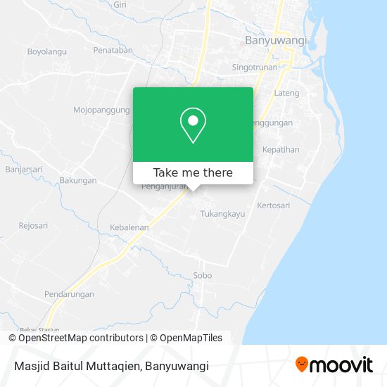 Masjid Baitul Muttaqien map
