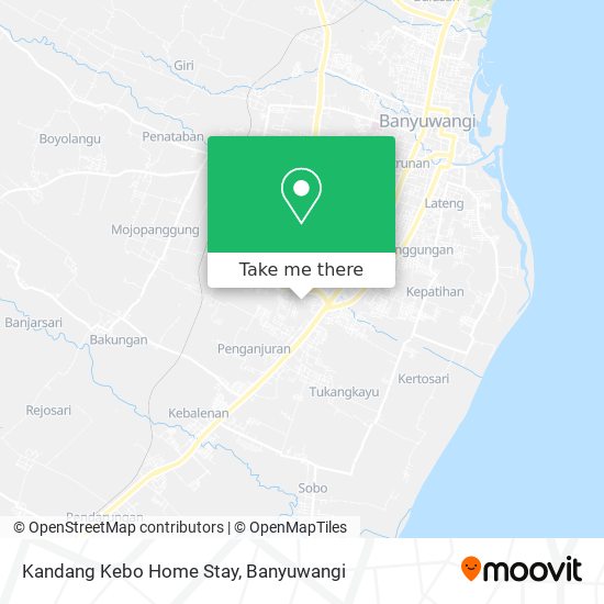 Kandang Kebo Home Stay map