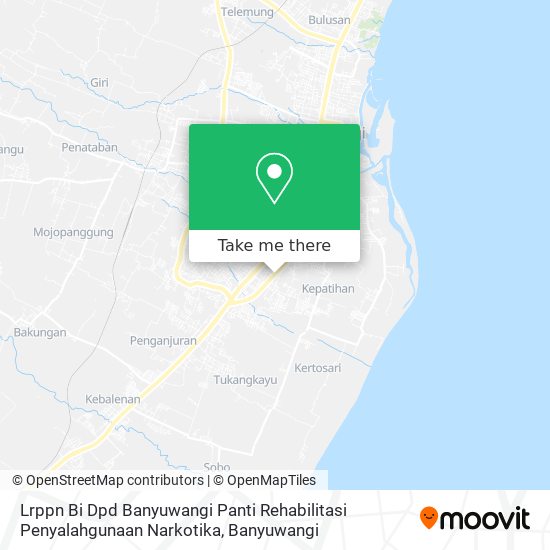 Lrppn Bi Dpd Banyuwangi Panti Rehabilitasi Penyalahgunaan Narkotika map