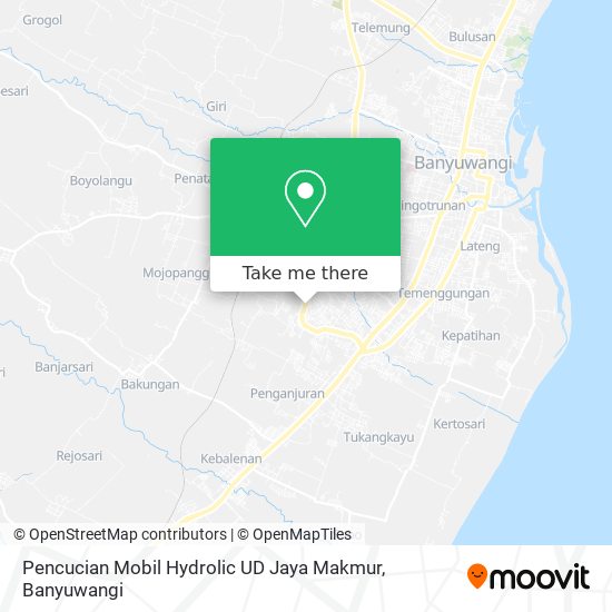 Pencucian Mobil Hydrolic UD Jaya Makmur map