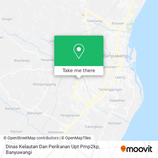 Dinas Kelautan Dan Perikanan Upt Pmp2kp map