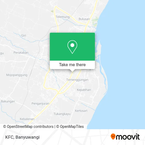 KFC map