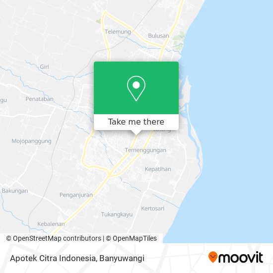 Apotek Citra Indonesia map