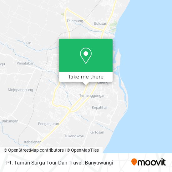 Pt. Taman Surga Tour Dan Travel map