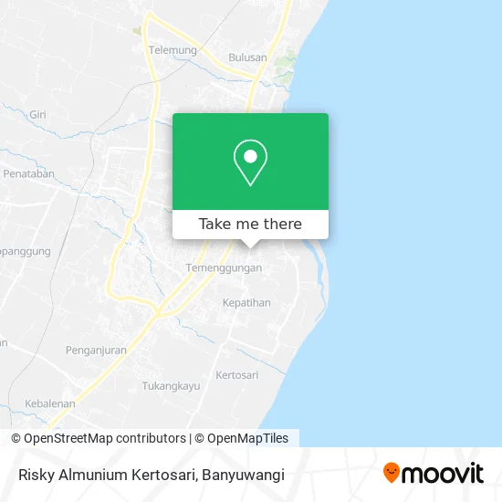 Risky Almunium Kertosari map