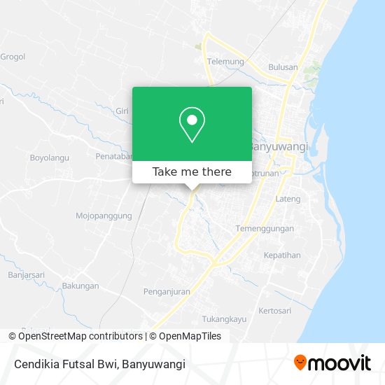 Cendikia Futsal Bwi map