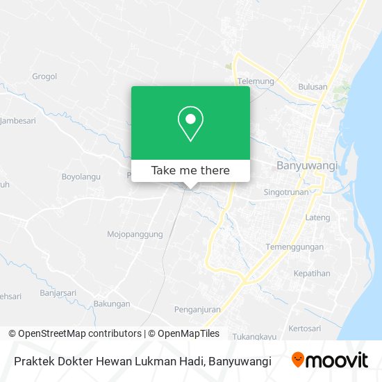 Praktek Dokter Hewan Lukman Hadi map