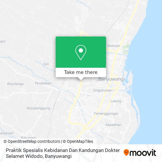 Praktik Spesialis Kebidanan Dan Kandungan Dokter Selamet Widodo map