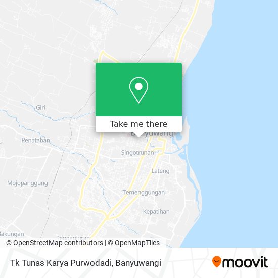 Tk Tunas Karya Purwodadi map