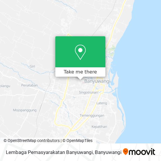 Lembaga Pemasyarakatan Banyuwangi map