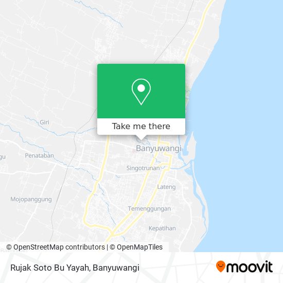 Rujak Soto Bu Yayah map