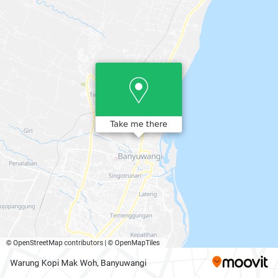 Warung Kopi Mak Woh map