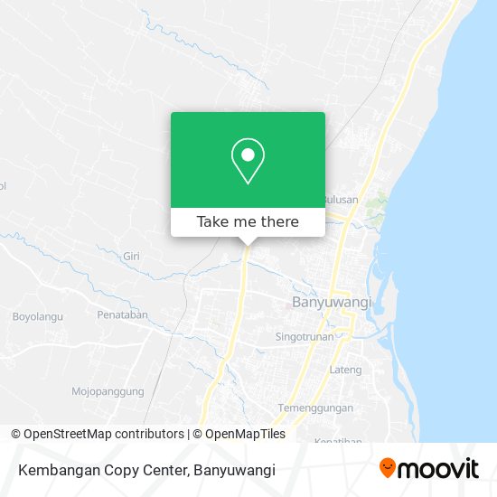 Kembangan Copy Center map