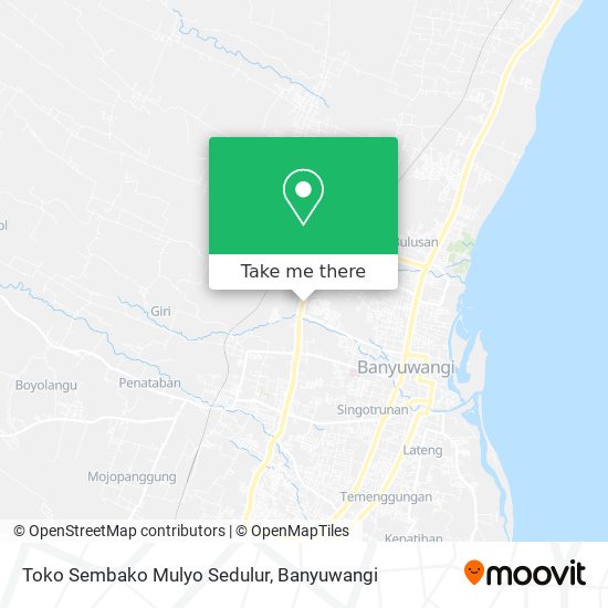 Toko Sembako Mulyo Sedulur map