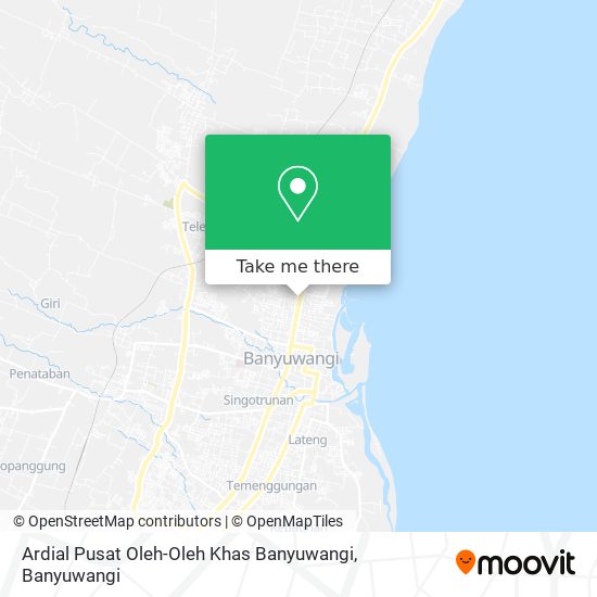 Ardial Pusat Oleh-Oleh Khas Banyuwangi map