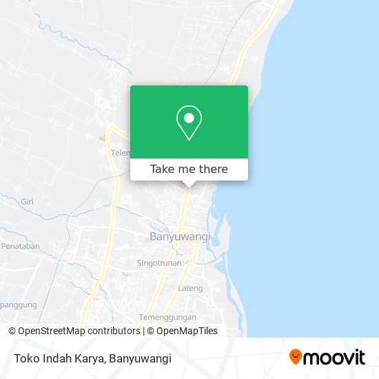 Toko Indah Karya map