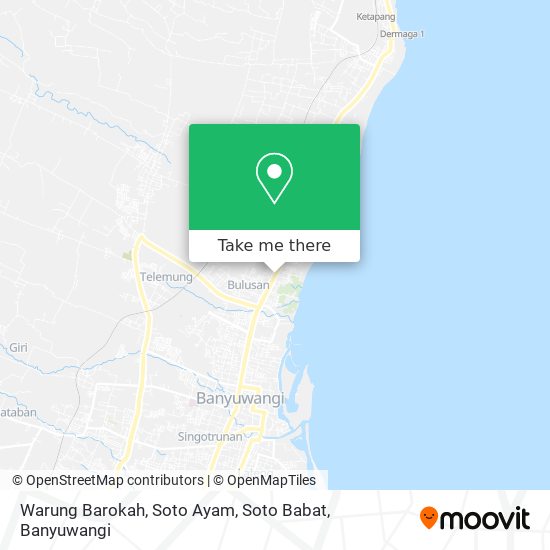 Warung Barokah, Soto Ayam, Soto Babat map