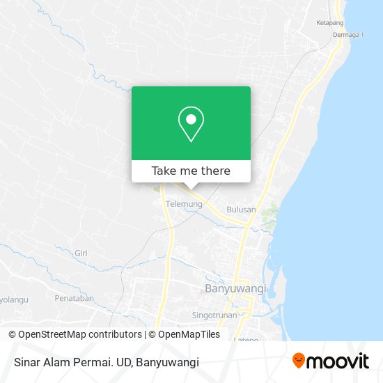 Sinar Alam Permai. UD map