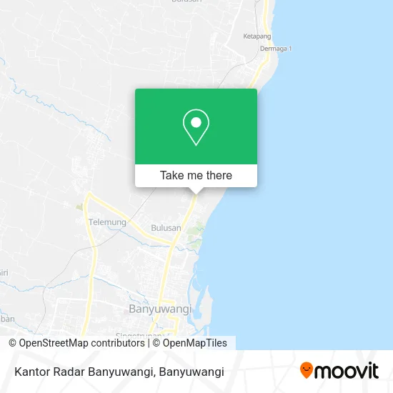 Kantor Radar Banyuwangi map