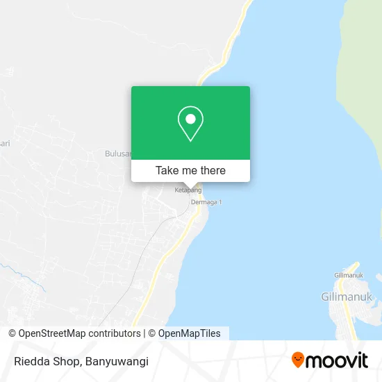 Riedda Shop map