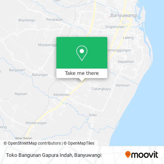 Toko Bangunan Gapura Indah map