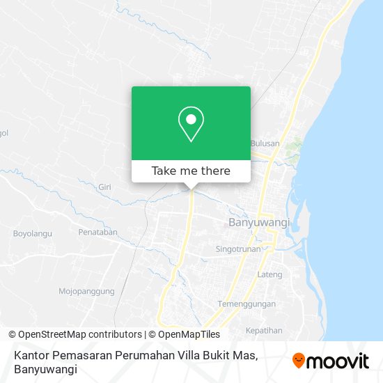 Kantor Pemasaran Perumahan Villa Bukit Mas map