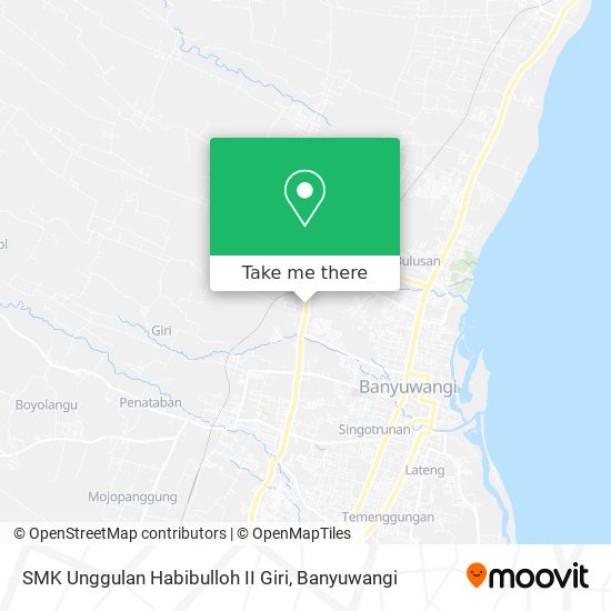 SMK Unggulan Habibulloh II Giri map