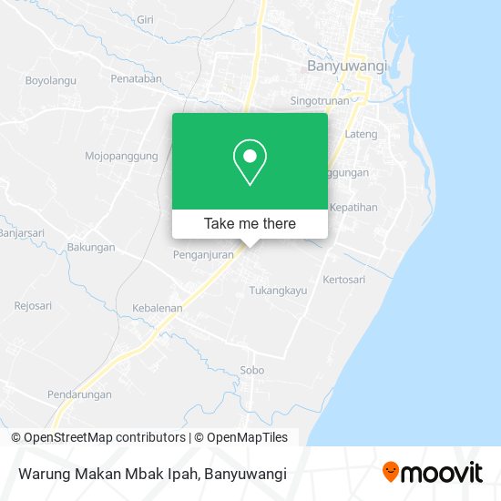 Warung Makan Mbak Ipah map