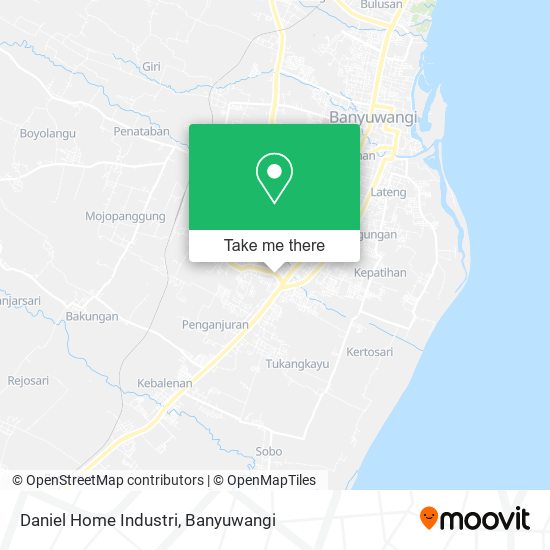 Daniel Home Industri map