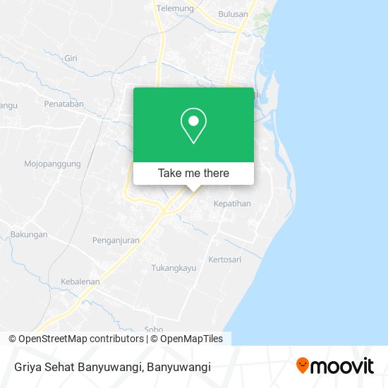 Griya Sehat Banyuwangi map