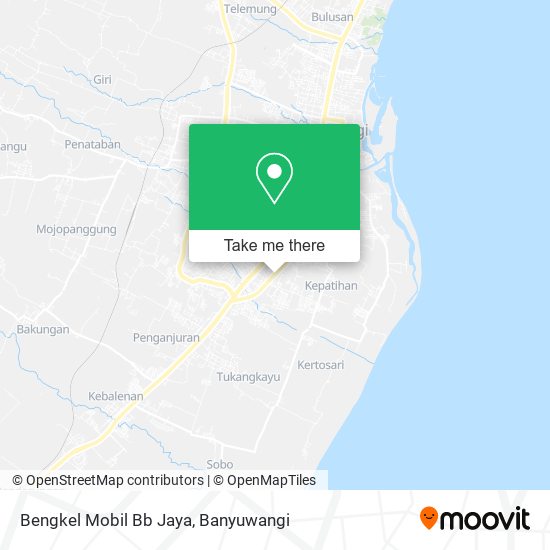 Bengkel Mobil Bb Jaya map