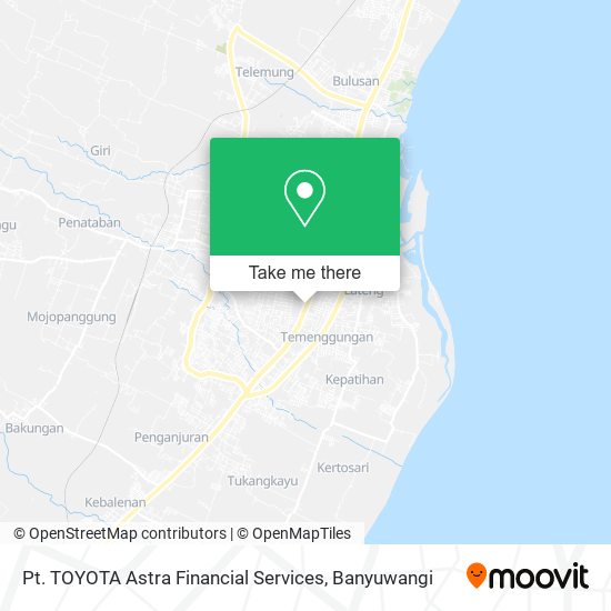 Pt. TOYOTA Astra Financial Services map