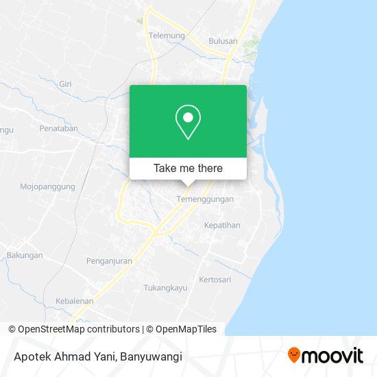 Apotek Ahmad Yani map